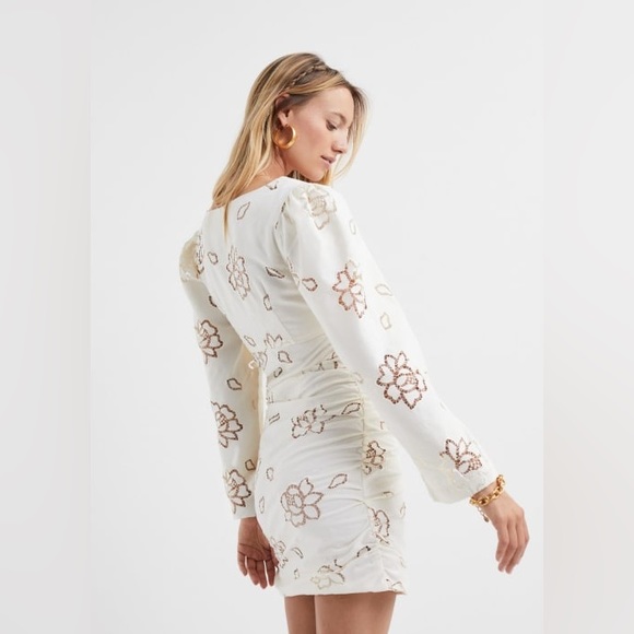 For Love and Lemons Renee Bell Sleeve Mini - Picture 3 of 3